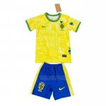 Camisola Brasil Jesus Crianca 2024-2025 Amarelo