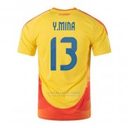 Camisola Colombia Jogador Y.mina 1º 2024