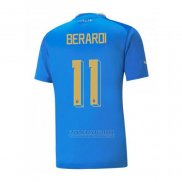Camisola Italia Jogador Berardi 1º 2022