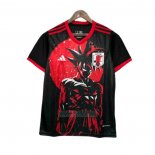 Camisola Japao Anime 2025-2026 Preto Vermelho