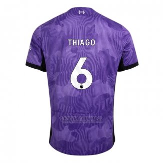 Camisola Liverpool Jogador Thiago 3º 2023-2024