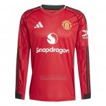 Camisola Manchester United 1º Manga Comprida 2025-2026