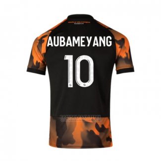 Camisola Olympique Marsella Jogador Aubameyang 3º 2023-2024