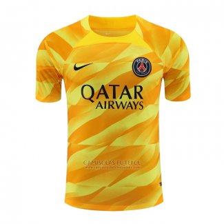 Camisola Paris Saint-Germain Goleiro 2023-2024 Amarelo