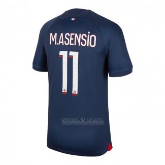 Camisola Paris Saint-Germain Jogador M.asensio 1º 2023-2024