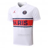 Camisola Polo Paris Saint-Germain Jordan 2022-2023 Branco