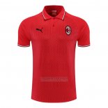 Camisola Polo del AC Milao 2022-2023 Vermelho
