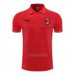 Camisola Polo del AC Milao 2022-2023 Vermelho