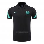 Camisola Polo del Inter de Milao 2022-2023 Preto