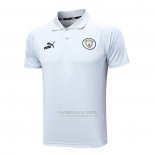 Camisola Polo del Manchester City 2023-2024 Cinza