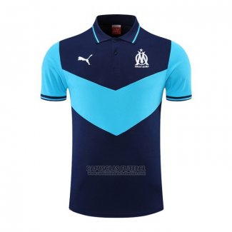 Camisola Polo del Olympique Marsella 2022-2023 Azul Marino