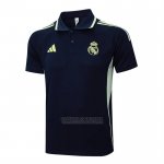 Camisola Polo del Real Madrid 2025-2026 Azul Oscuro