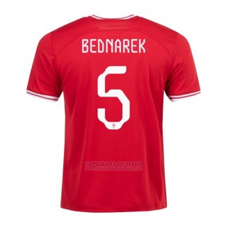 Camisola Polonia Jogador Bednarek 2º 2022