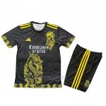 Camisola Real Madrid Dragon Crianca 2025-2026 Preto