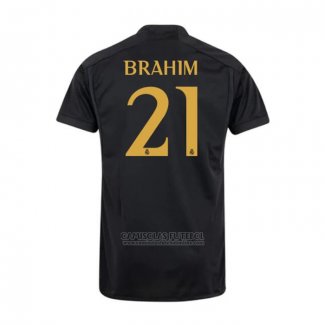 Camisola Real Madrid Jogador Brahim 3º 2023-2024