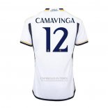 Camisola Real Madrid Jogador Camavinga 1º 2023-2024