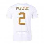 Camisola Serbia Jogador Pavlovic 2º 2022