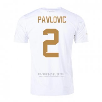 Camisola Serbia Jogador Pavlovic 2º 2022