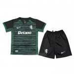 Camisola Sporting Special Crianca 2025-2026 Verde Preto