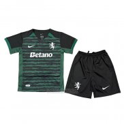 Camisola Sporting Special Crianca 2025-2026 Verde Preto