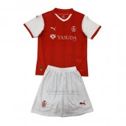 Camisola Stade de Reims 1º Crianca 2024-2025