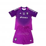 Camisola Tigres UANL Goleiro Crianca 2025-2026 Purpura