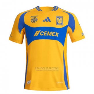 Camisola Tigres UANL 1º Authentic 2024-2025