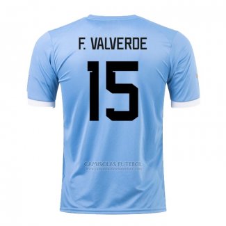 Camisola Uruguai Jogador F.valverde 1º 2022