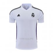 Camisola de Treinamento Real Madrid 2022-2023 Branco Y Purpura