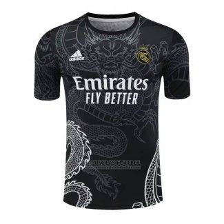 Camisola de Treinamento Real Madrid Dragon 2024-2025 Preto