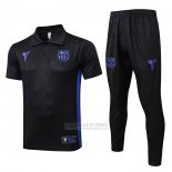 Conjunto Polo del Barcelona 2025-2026 Preto