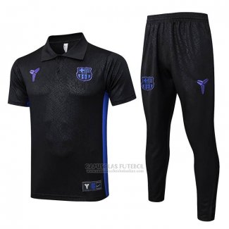 Conjunto Polo del Barcelona 2025-2026 Preto