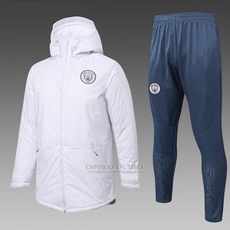 Fato de Treino Acolchoado Manchester City 2025-2026 Branco