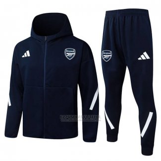 Fato de Treino Hoodie Arsenal 2025-2026 Preto
