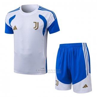 Fato de Treino Juventus Manga Curta 2026-2027 Branco - Calcas Curta