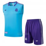 Fato de Treino Real Madrid Sem Mangas 2025-2026 Azul