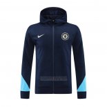 Jaqueta Hoodie Chelsea 2024-2025 Azul