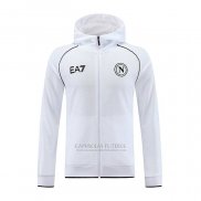 Jaqueta Hoodie Naples 2023-2024 Branco