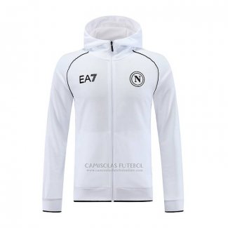 Jaqueta Hoodie Naples 2023-2024 Branco