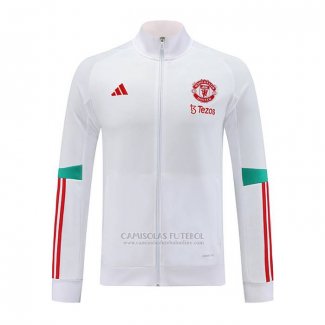 Jaqueta Manchester United 2023-2024 Branco