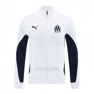 Jaqueta Olympique Marsella 2024-2025 Branco