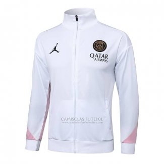 Jaqueta Paris Saint-Germain Jordan 2024-2025 Branco