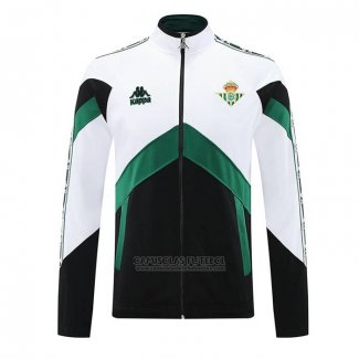Jaqueta Real Betis 2025-2026 Branco Preto