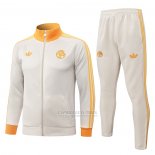 Jaqueta de Treinamento Bayern de Munique Crianca 2026-2027 Crema Laranja