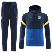 Sueter de Treinamento Chelsea 2021-2022 Azul