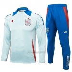 Sueter de Treinamento Espanha 2024-2025 Azul