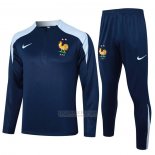 Sueter de Treinamento Franca Crianca 2024-2025 Azul