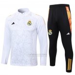 Sueter de Treinamento Real Madrid 2024-2025 Branco