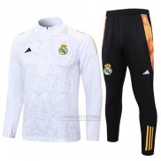 Sueter de Treinamento Real Madrid 2024-2025 Branco