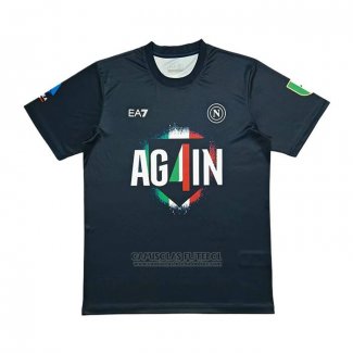 Tailandia Camisola Naples Special 2025-2026 Preto